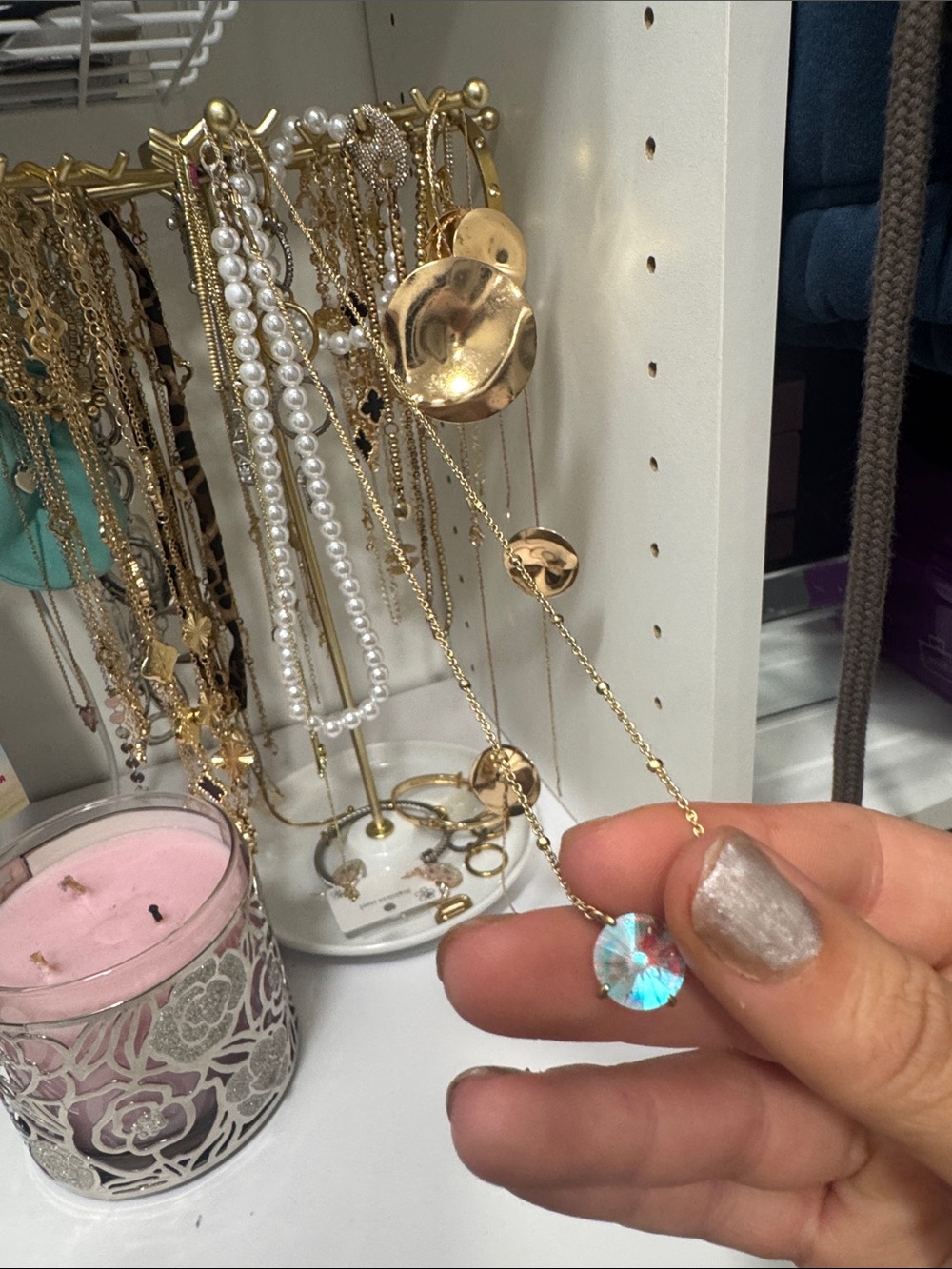 Gold Moonstone Pendant Necklace - Kendra Scott